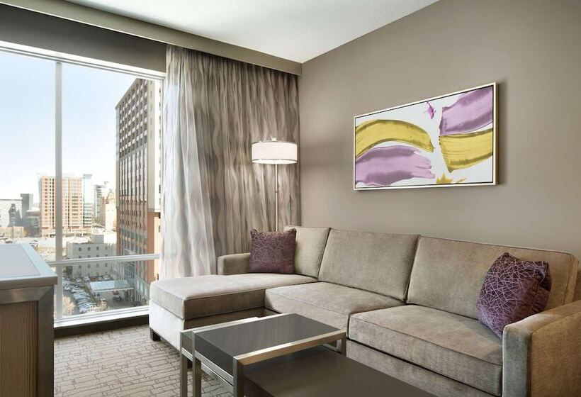 适合残疾人士使用的套间, Embassy Suites By Hilton Charlotte Uptown 