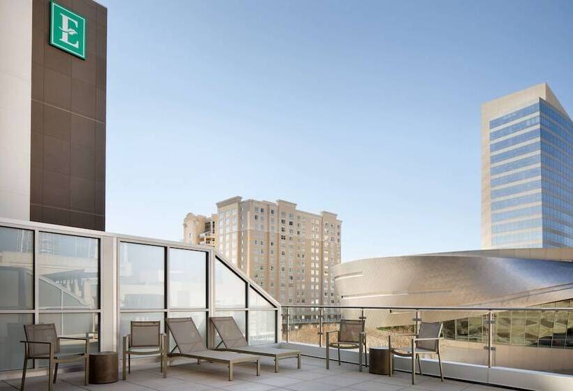 带双人床的标准工作室, Embassy Suites By Hilton Charlotte Uptown 