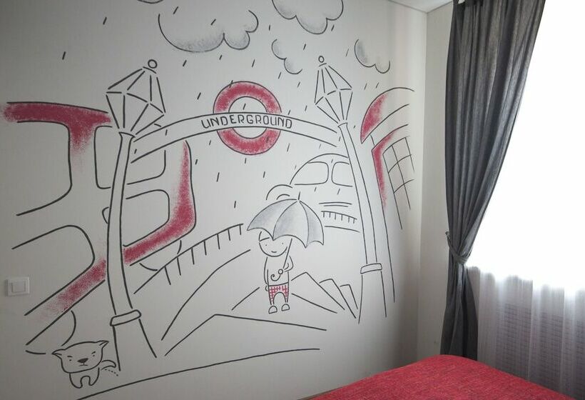 带共用浴室的标准房间, Geography Hostel