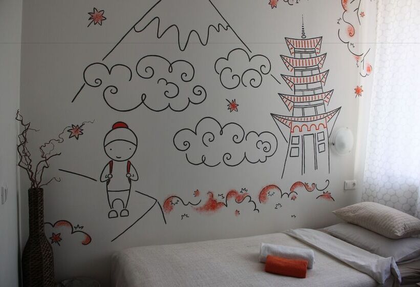 带共用浴室的标准房间, Geography Hostel