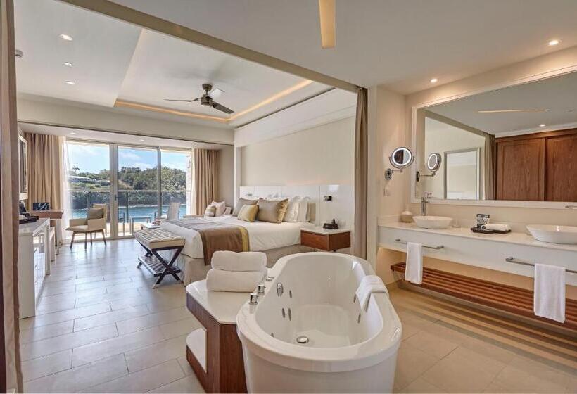 Junior Suite Deluxe Vista Mar, Hideaway at Royalton Saint Lucia, An Autograph Collection - All Inclusive Resort - Adults Only