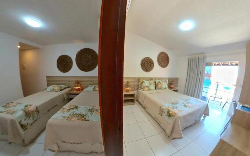 Comfort room with balcony, Pousada Mar E Brisa