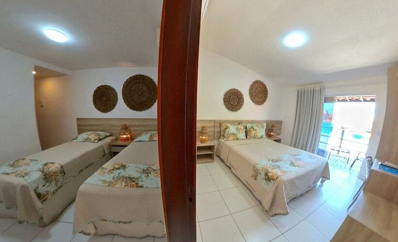 Comfort room with balcony, Pousada Mar E Brisa