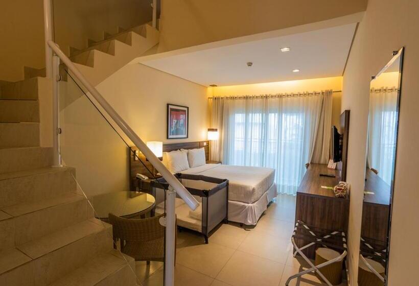 带1个卧室的豪华公寓, Amora Hotel Maresias