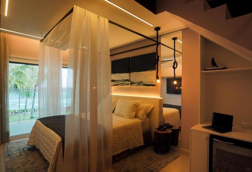 带海景的主人套房, Amora Hotel Maresias