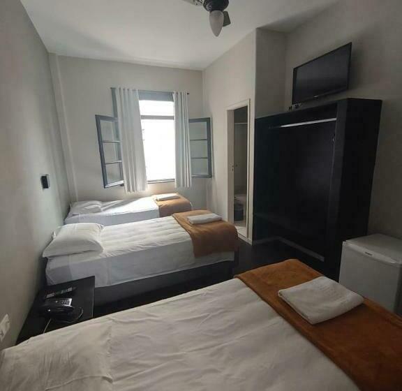 اتاق استاندارد سه نفره, Hostel Carabelas Proximo A 25 De Março E Brás