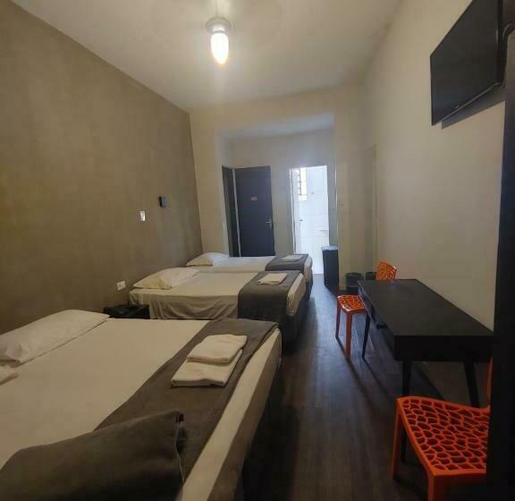 اتاق استاندارد چهار تخته, Hostel Carabelas   Proximo A 25 De Março E Brás