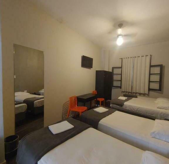 اتاق استاندارد چهار تخته, Hostel Carabelas Proximo A 25 De Março E Brás