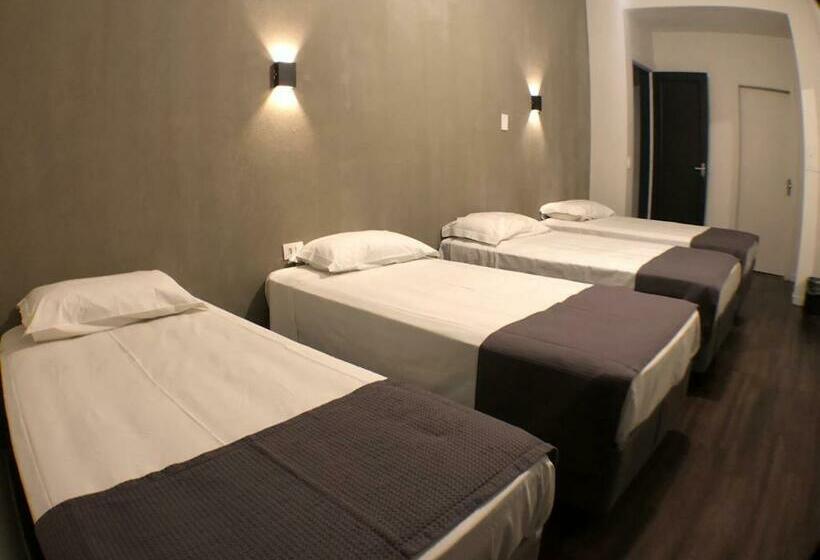 اتاق استاندارد چهار تخته, Hostel Carabelas   Proximo A 25 De Março E Brás