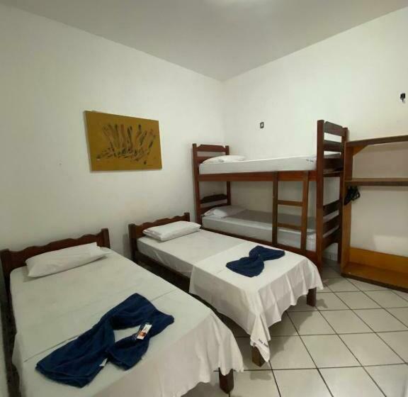 غرفة قياسية رباعية, Pousada Pedra Furada