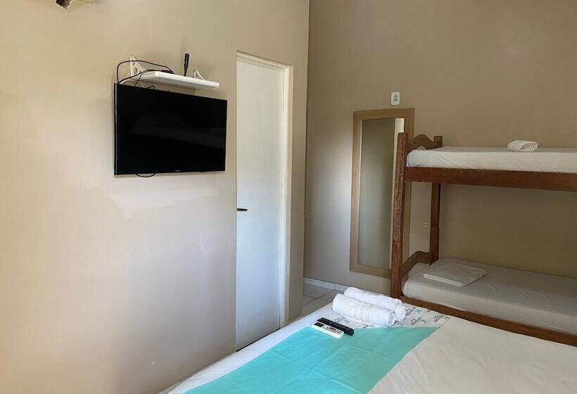 スタンダード4人部屋, Pousada Vila Pajuçara