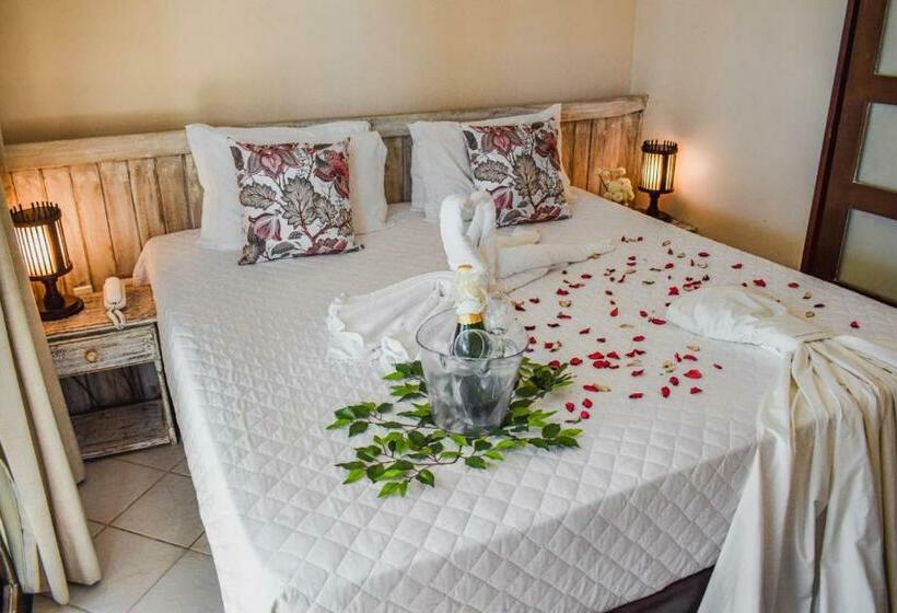 غرفة ديلوكس رباعية, Pousada Recanto Do Lobo