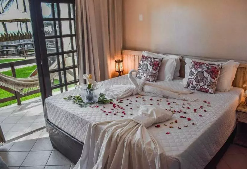 Deluxe Neljän Hengen Huone, Pousada Recanto Do Lobo