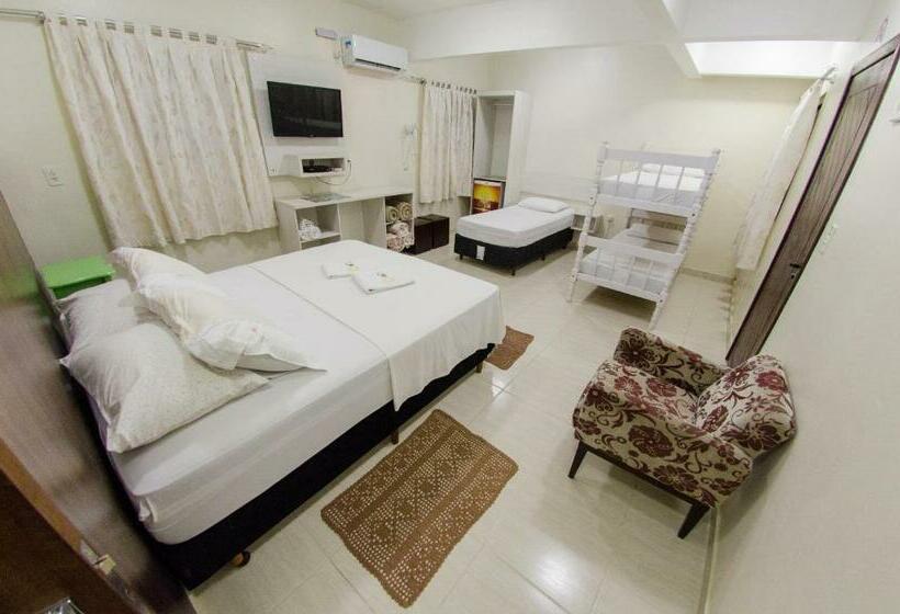 חדר סטנדרטי לחמישה אנשים, Pousada Rota Do Sol