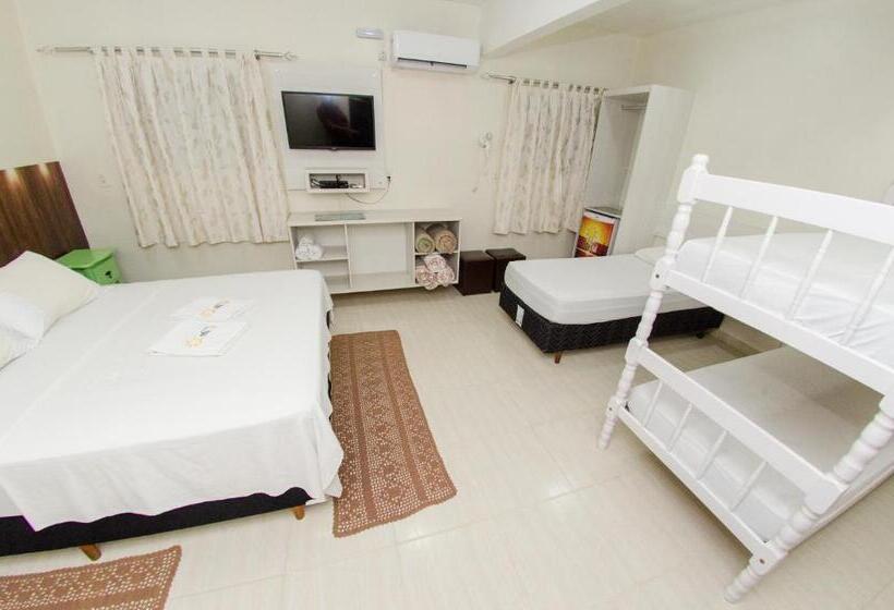 חדר סטנדרטי לחמישה אנשים, Pousada Rota Do Sol