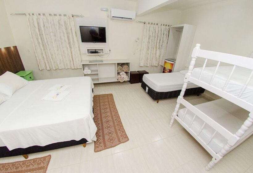 חדר סטנדרטי לחמישה אנשים, Pousada Rota Do Sol