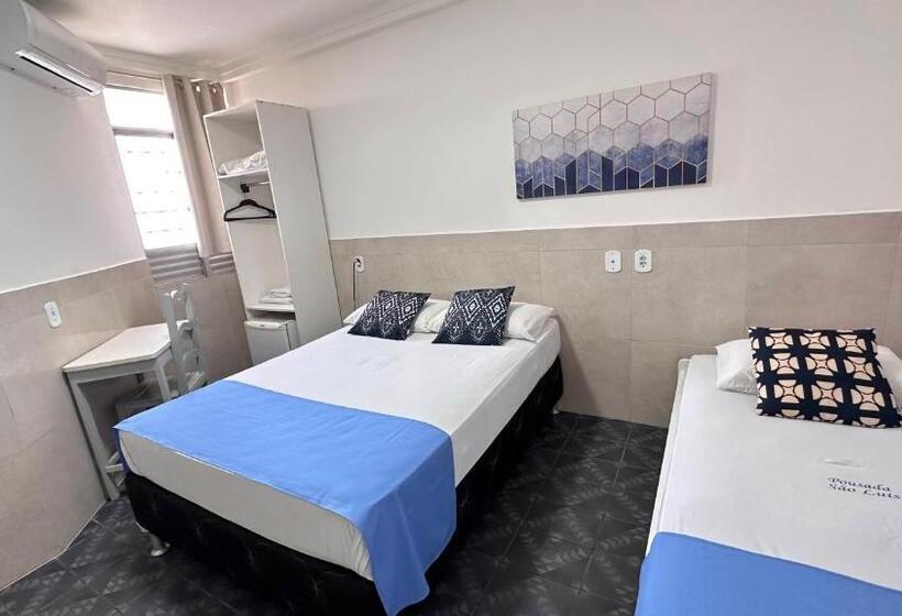 Quarto Triplo Estandar, Pousada Sao Luiz