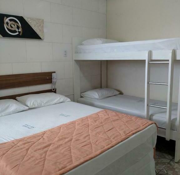 Четырехместный Номер Стандарт, Pousada Sao Luiz