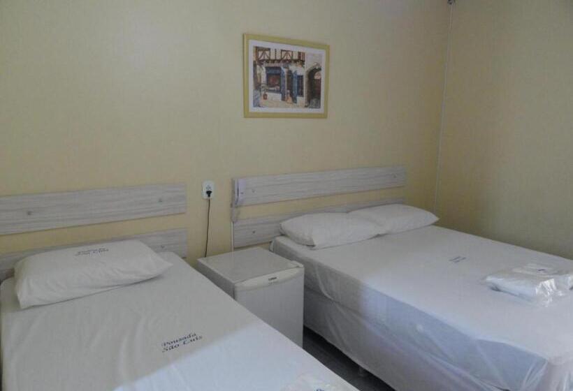 Номер Стандарт Трехместный, Pousada Sao Luiz