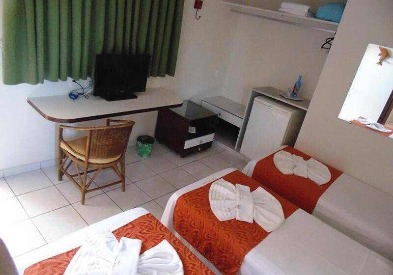 غرفة قياسية ثلاثية, Pousada Solar Ponta Negra