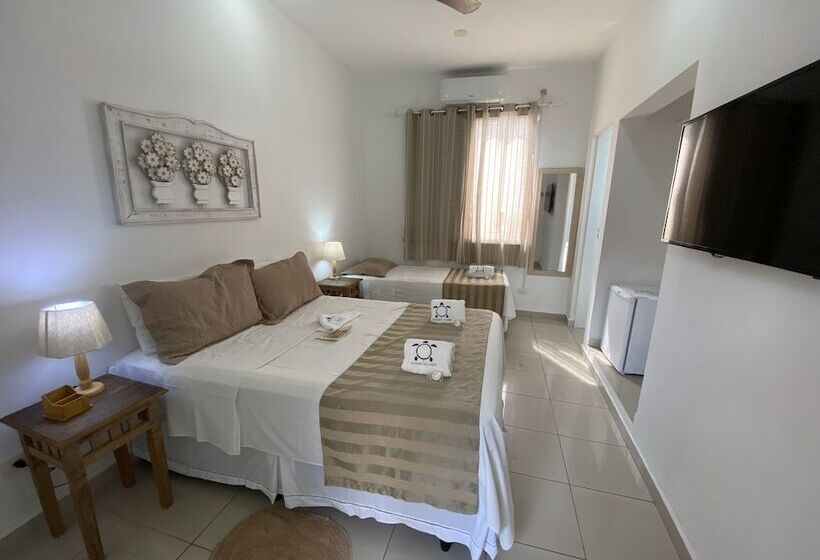 Pokój Standard Trzyosobowy, Pousada Tortugas