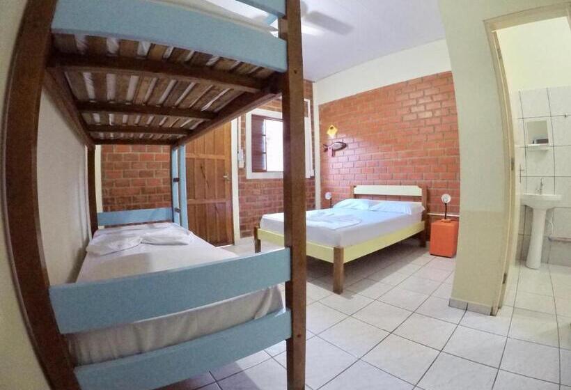 غرفة كلاسيكية رباعية, Bonito Hi Hostel E Pousada