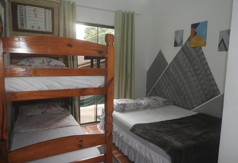 اتاق استاندارد با سرویس بهداشتی مشترک, Rio Surf House Hostel E Pousada