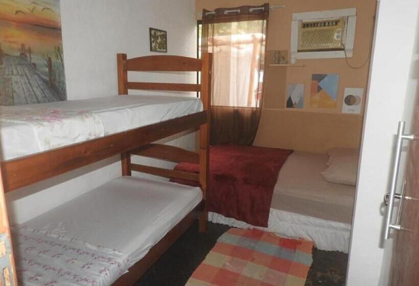 اتاق استاندارد با سرویس بهداشتی مشترک, Rio Surf House Hostel E Pousada