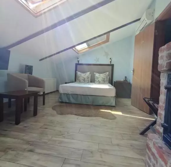キングサイズベッドのデラックスルーム, Beyaz Konak Otel