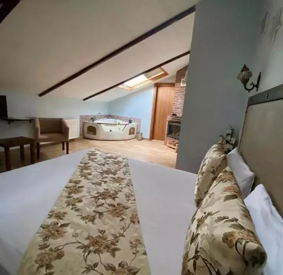 キングサイズベッドのデラックスルーム, Beyaz Konak Otel