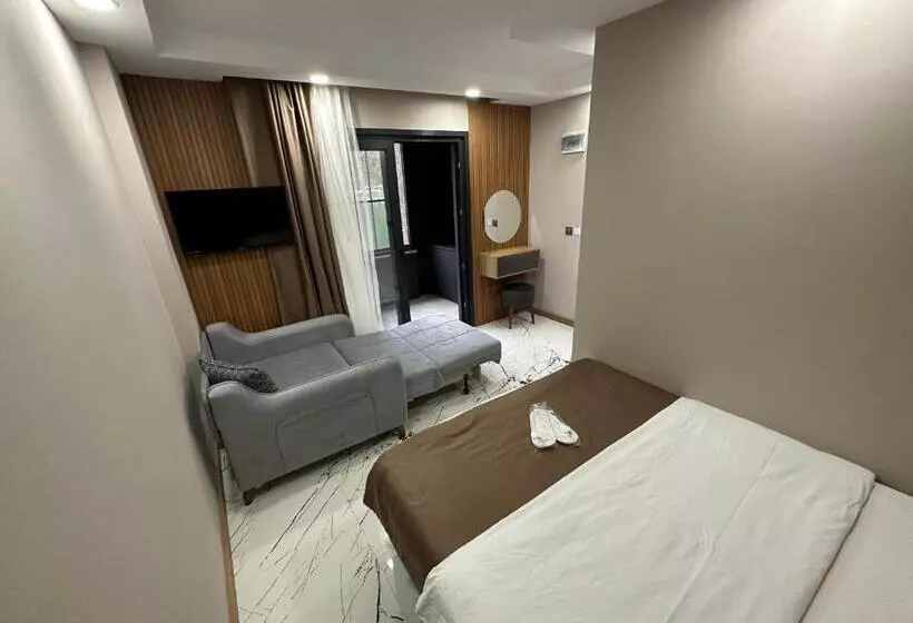 اتاق استاندارد با تخت بزرگ, Poyraz Hotel Uzungöl