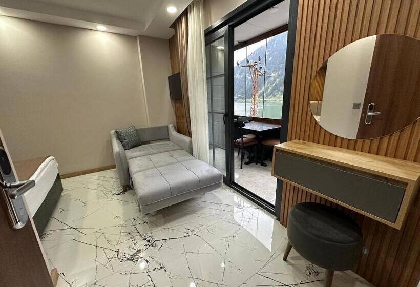 스탠다드 룸 킹사이즈 침대, Poyraz Hotel Uzungöl