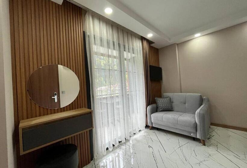 스탠다드 룸 킹사이즈 침대, Poyraz Hotel Uzungöl