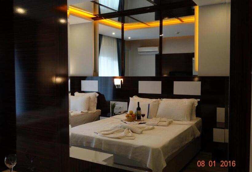 غرفة ديلوكس مزودة بشرفة, Pamukkale Termal Ece Otel