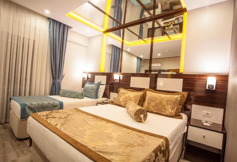 غرفة ديلوكس مزودة بشرفة, Pamukkale Termal Ece Otel