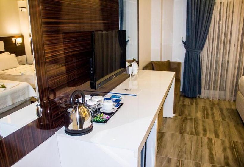 غرفة عائلية, Pamukkale Termal Ece Otel