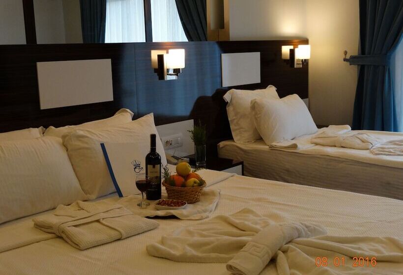 Номер Deluxe с Балконом, Pamukkale Termal Ece Otel