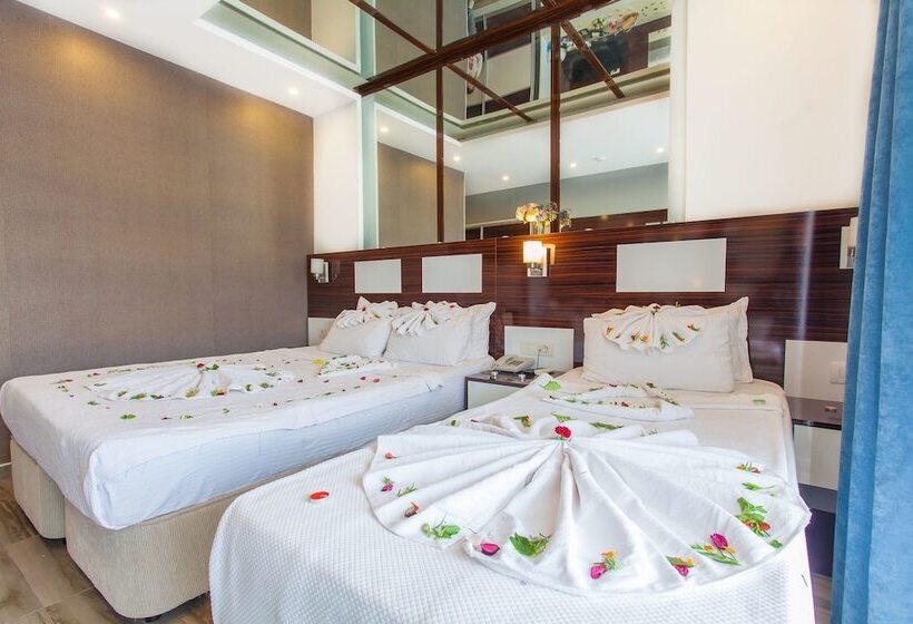 غرفة ديلوكس مزودة بشرفة, Pamukkale Termal Ece Otel