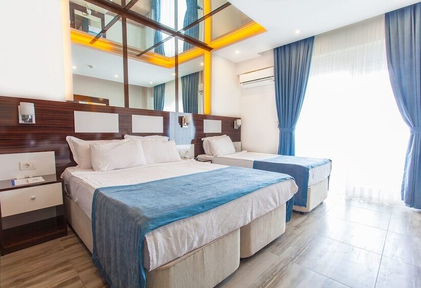 غرفة ديلوكس مزودة بشرفة, Pamukkale Termal Ece Otel