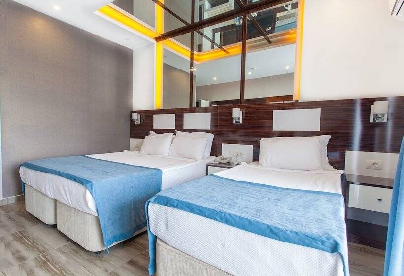 غرفة ديلوكس مزودة بشرفة, Pamukkale Termal Ece Otel