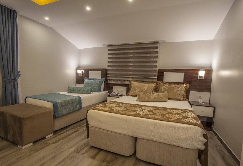 غرفة ديلوكس مزودة بشرفة, Pamukkale Termal Ece Otel