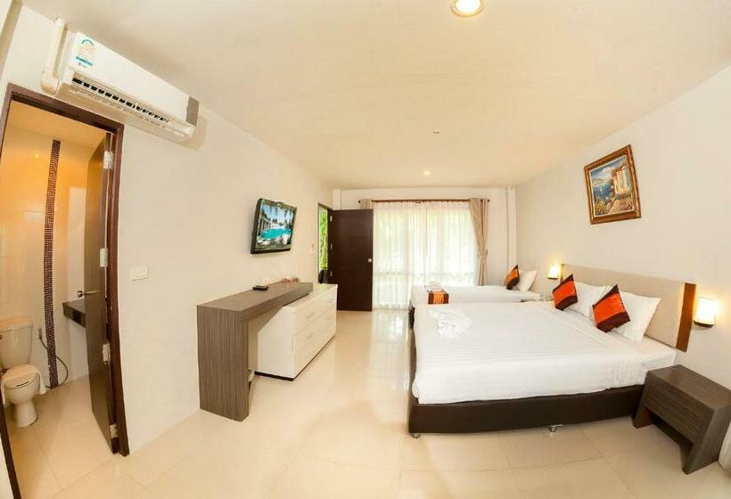 침실 2개 빌라 바다 전망, Chaolao Cabana Resort