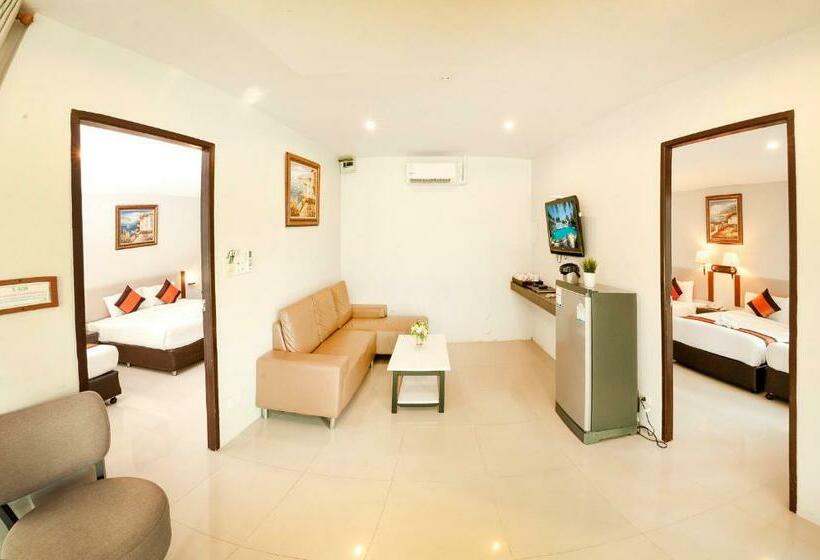 침실 2개 빌라 바다 전망, Chaolao Cabana Resort