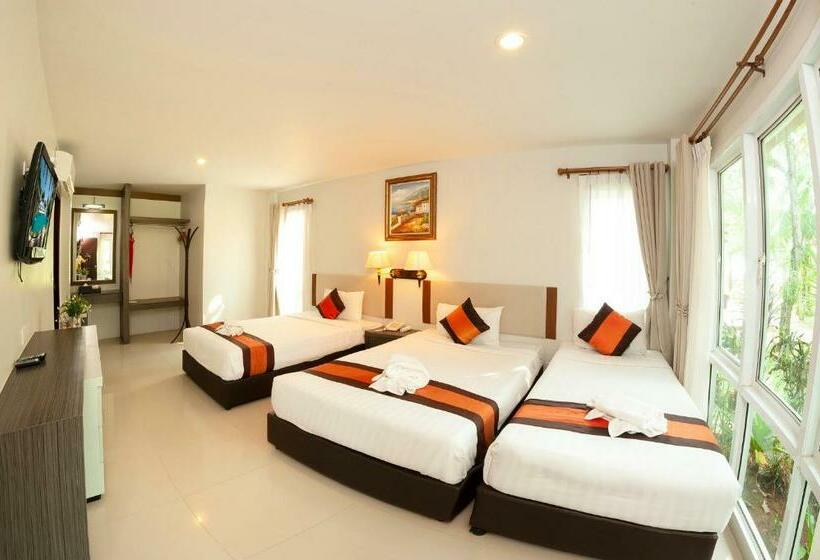 침실 2개 빌라 바다 전망, Chaolao Cabana Resort