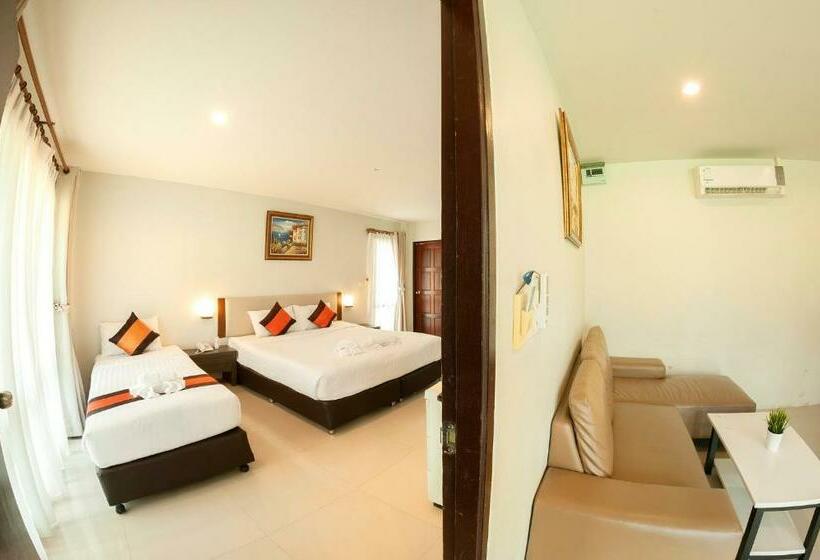 침실 2개 빌라 바다 전망, Chaolao Cabana Resort