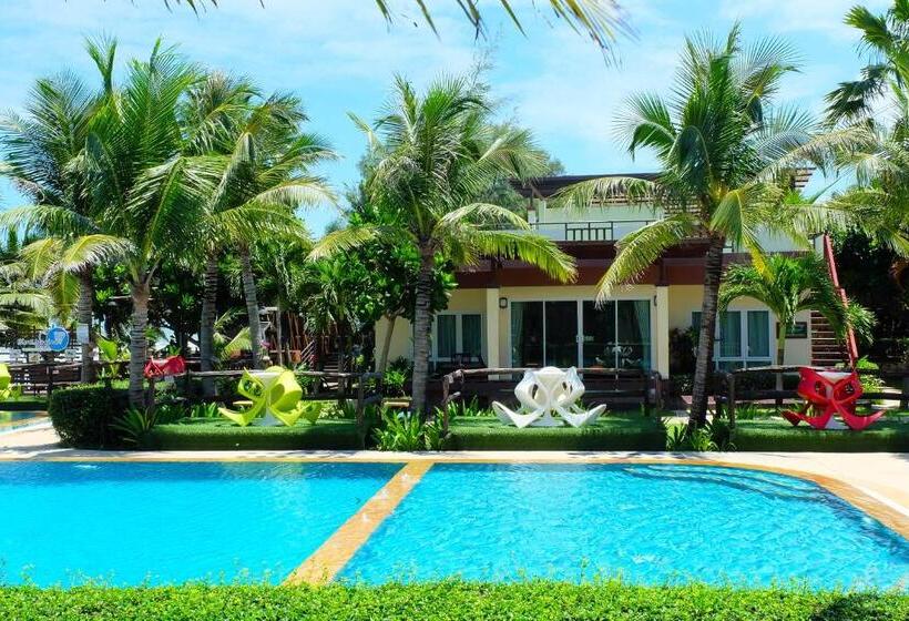 침실 2개 빌라 바다 전망, Chaolao Cabana Resort