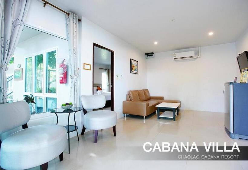 침실 2개 빌라 바다 전망, Chaolao Cabana Resort