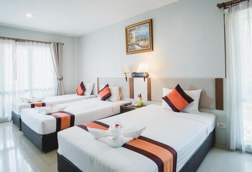 침실 2개 빌라 바다 전망, Chaolao Cabana Resort