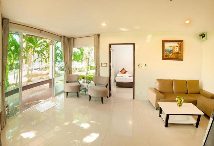 침실 2개 빌라 바다 전망, Chaolao Cabana Resort