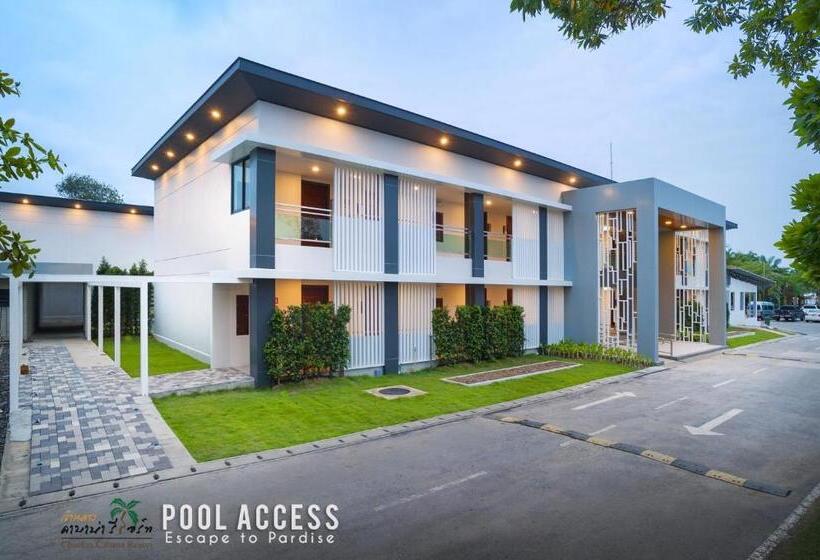 풀장 전망 디럭스 룸, Chaolao Cabana Resort